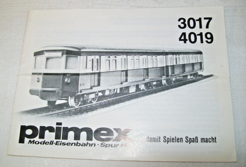 Märklin primex 3017 4019 - märklin,